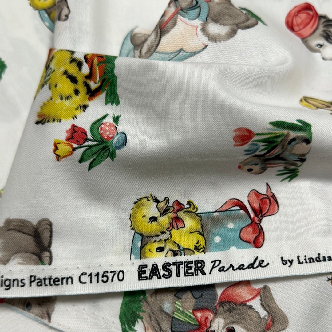 Easter Parade - Main White - Riley Blake
