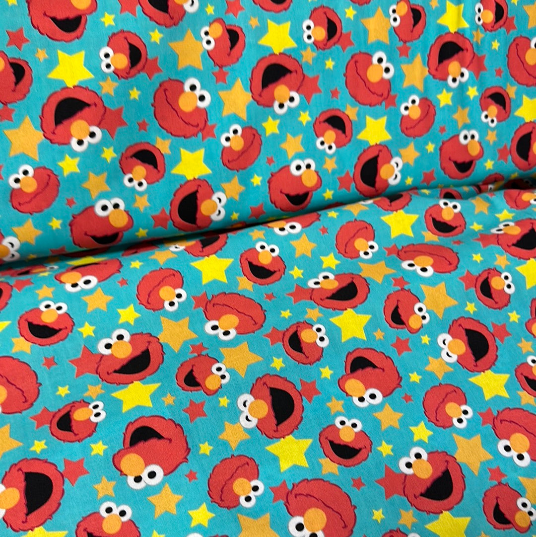 Sesame Street - Elmo Faces Toss - Aqua