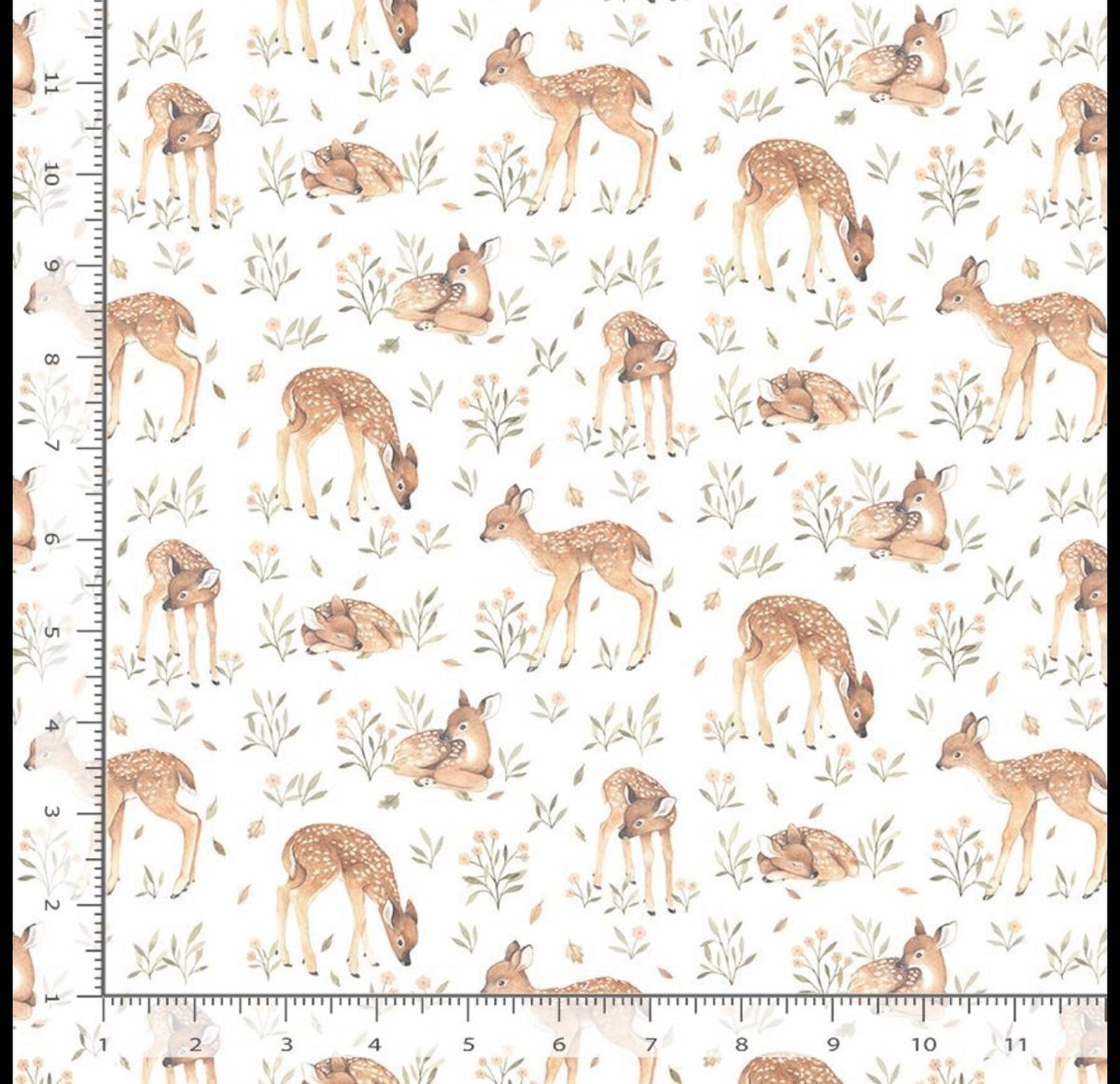 Dear Stella - ABC's of Love - Gentle Herd - White - New for 2026 - Sold by the half metre
