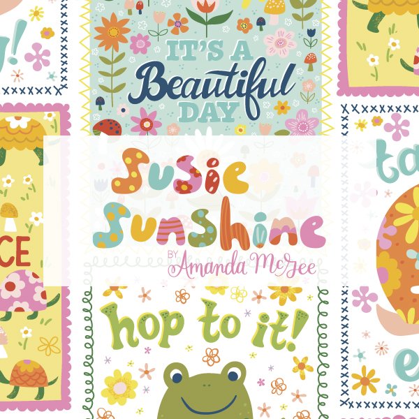 3 Wishes Fabric - Susie Sunshine Collection - Take It Easy