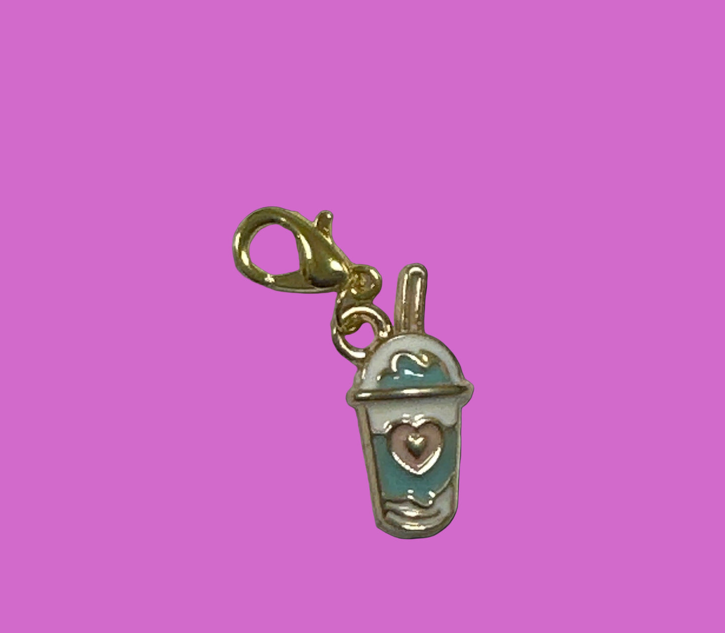 Stitch Marker / Zipper pull - Charm - Little cup of Coffee