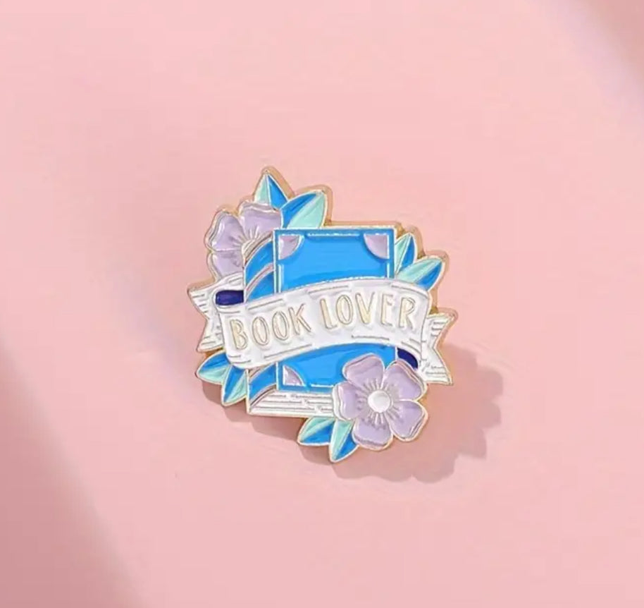Enamel Pin  - Book Lover