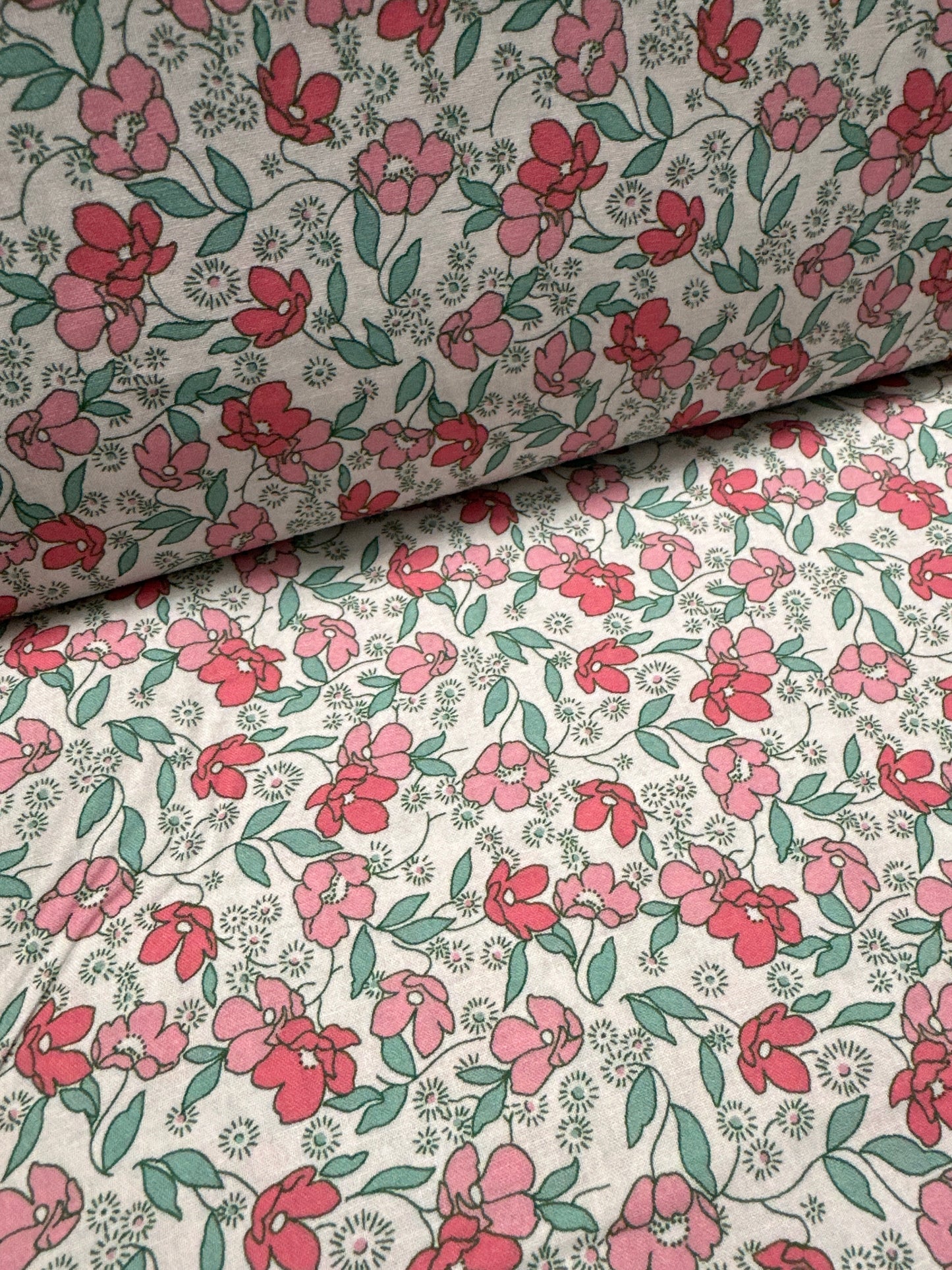 Robert Kaufman - Flowerhouse Little Blossoms - Petal Blooms - Priced per Half Metre