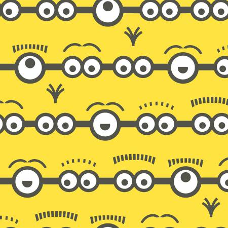 Universal - Minions - Stripe - Priced per half metre