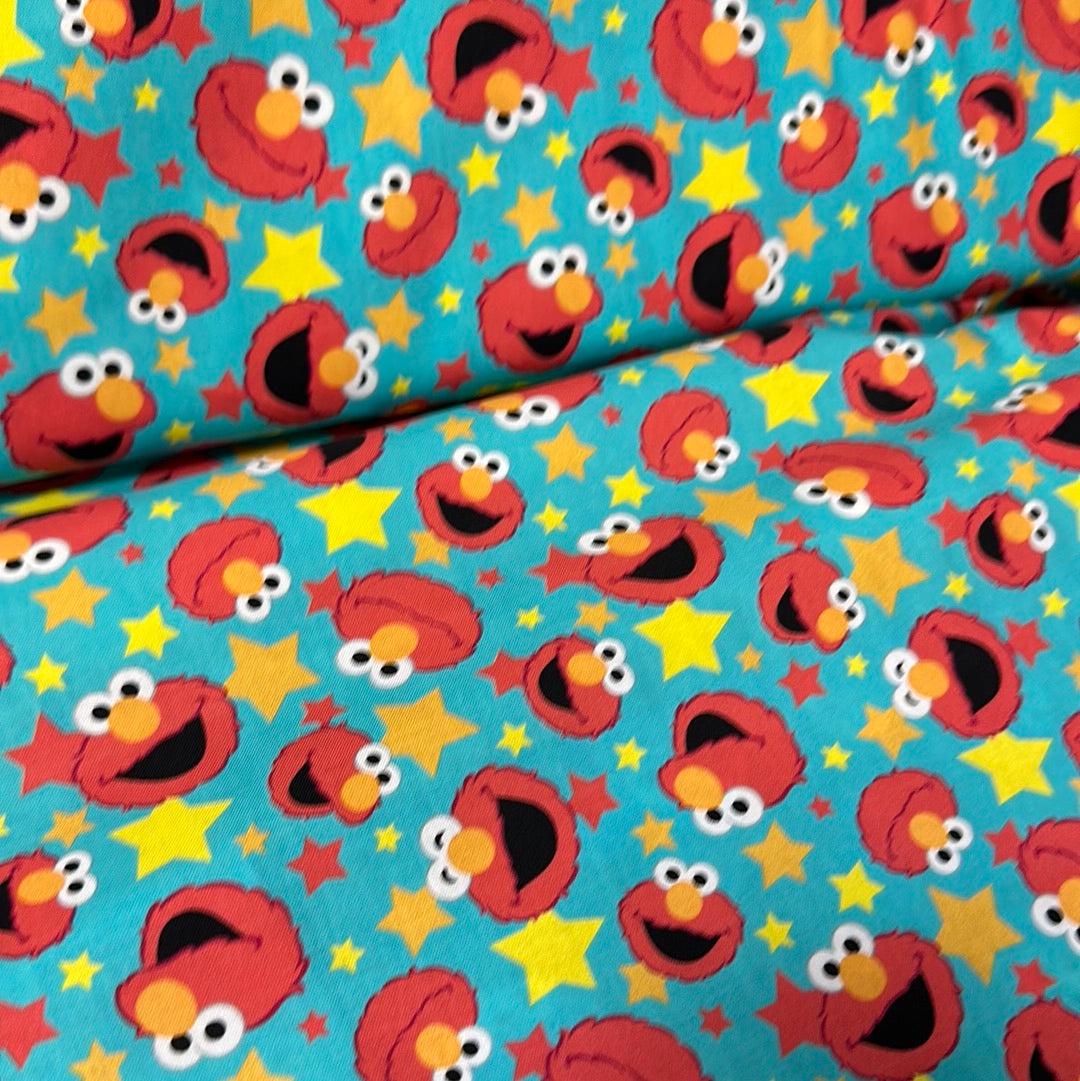 Sesame Street - Elmo Faces Toss - Aqua