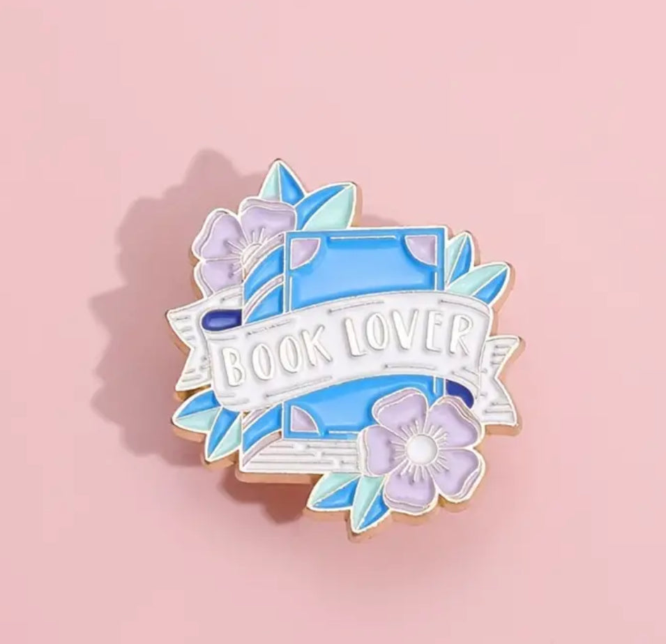 Enamel Pin  - Book Lover