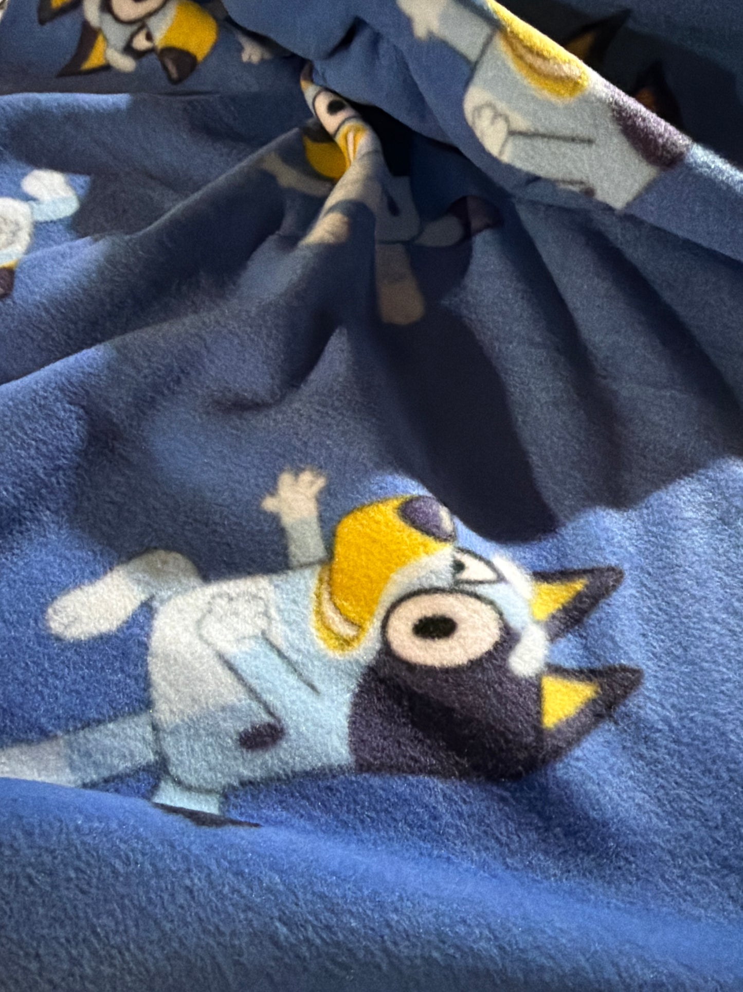 Bluey - Fleece - priced per full metre