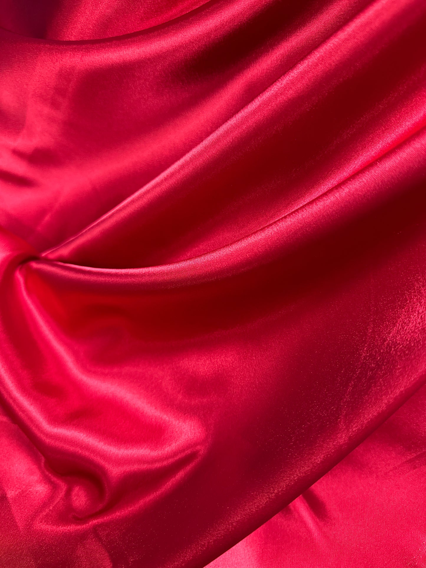 Satin - Silky Satin Solids Collection - Shannon Fabrics - Red