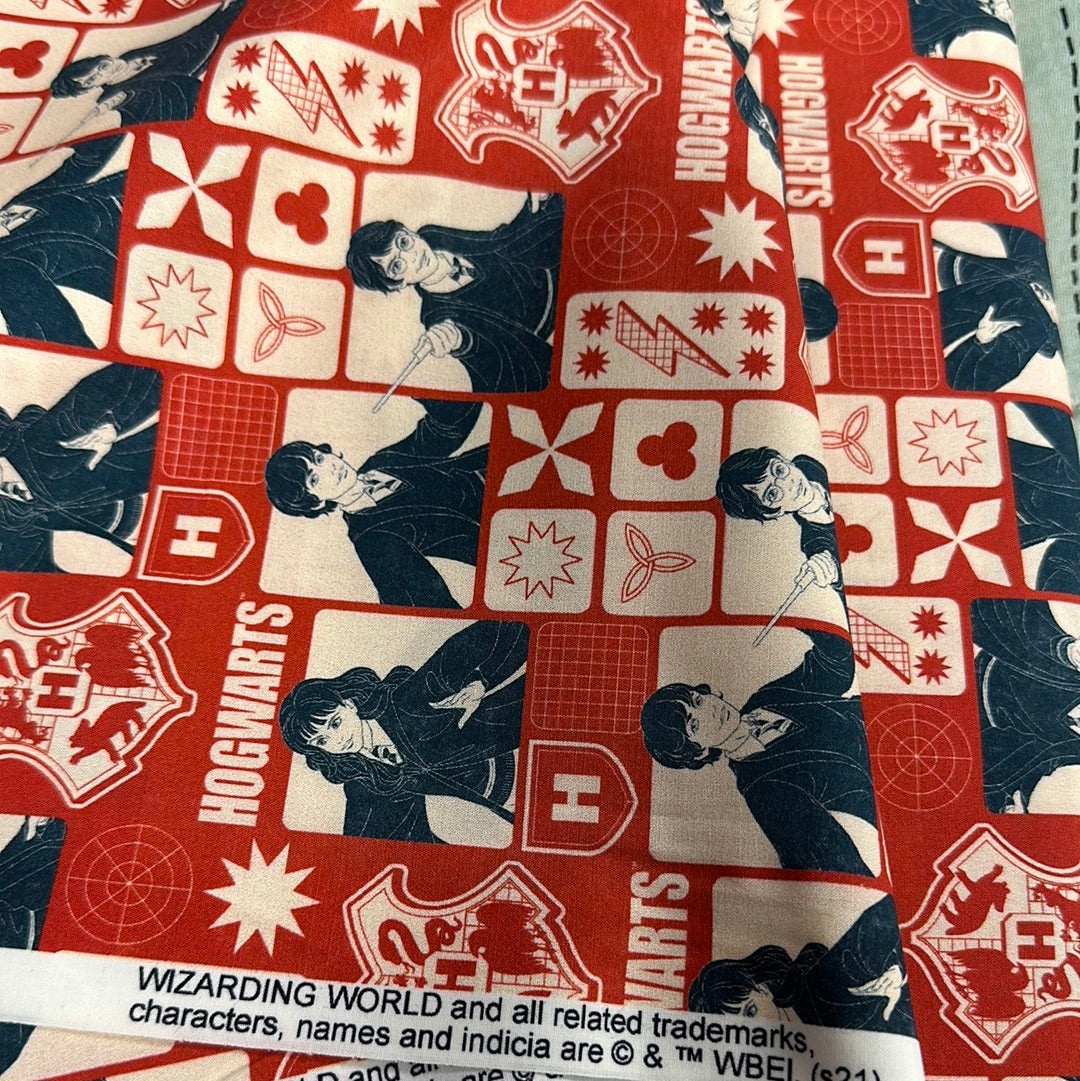 Katia Fabrics - Poplin - Licensed - Harry Potter