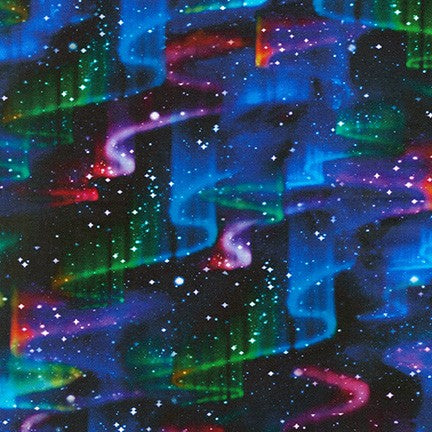 Stargazers Digital Collection - Celestial - by Adrian Chesterman for Robert Kaufman - Priced per half metre