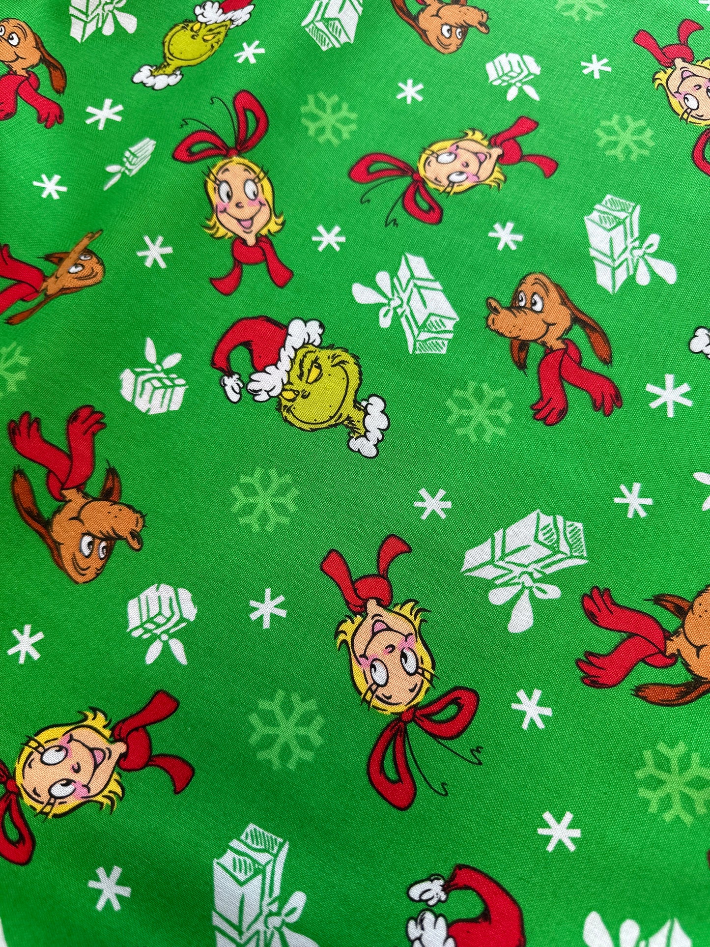 Rare - Robert Kaufman - Dr. Seuss - Christmas - How the Grinch Stole Christmas - Green Gifts