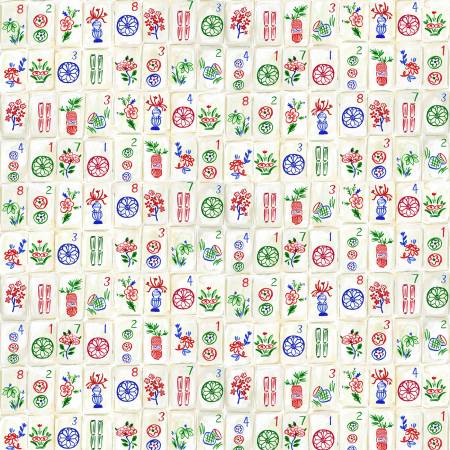Dear Stella - Game Night - Mahjong - Priced per half Metre