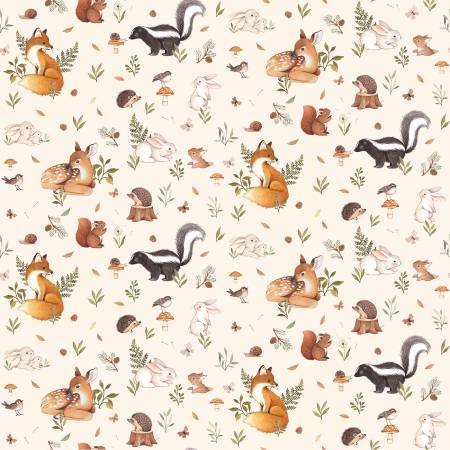 Limited Quantity - Dear Stella - Little Fawn and Friends - Friends - Cream