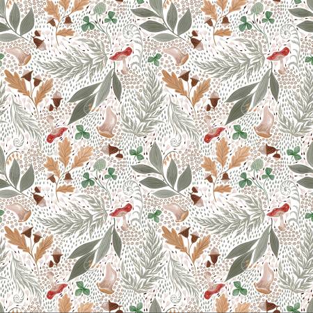 Dear Stella - Goblincore - Mystic Floral - White by Rae Ritchie