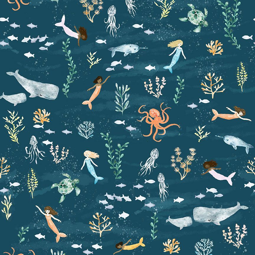 Dear Stella - La Mer Collection - Mermaids - Multi