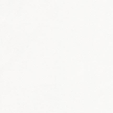 Kona - White - Ultra Sateen - Solid - Half Metre