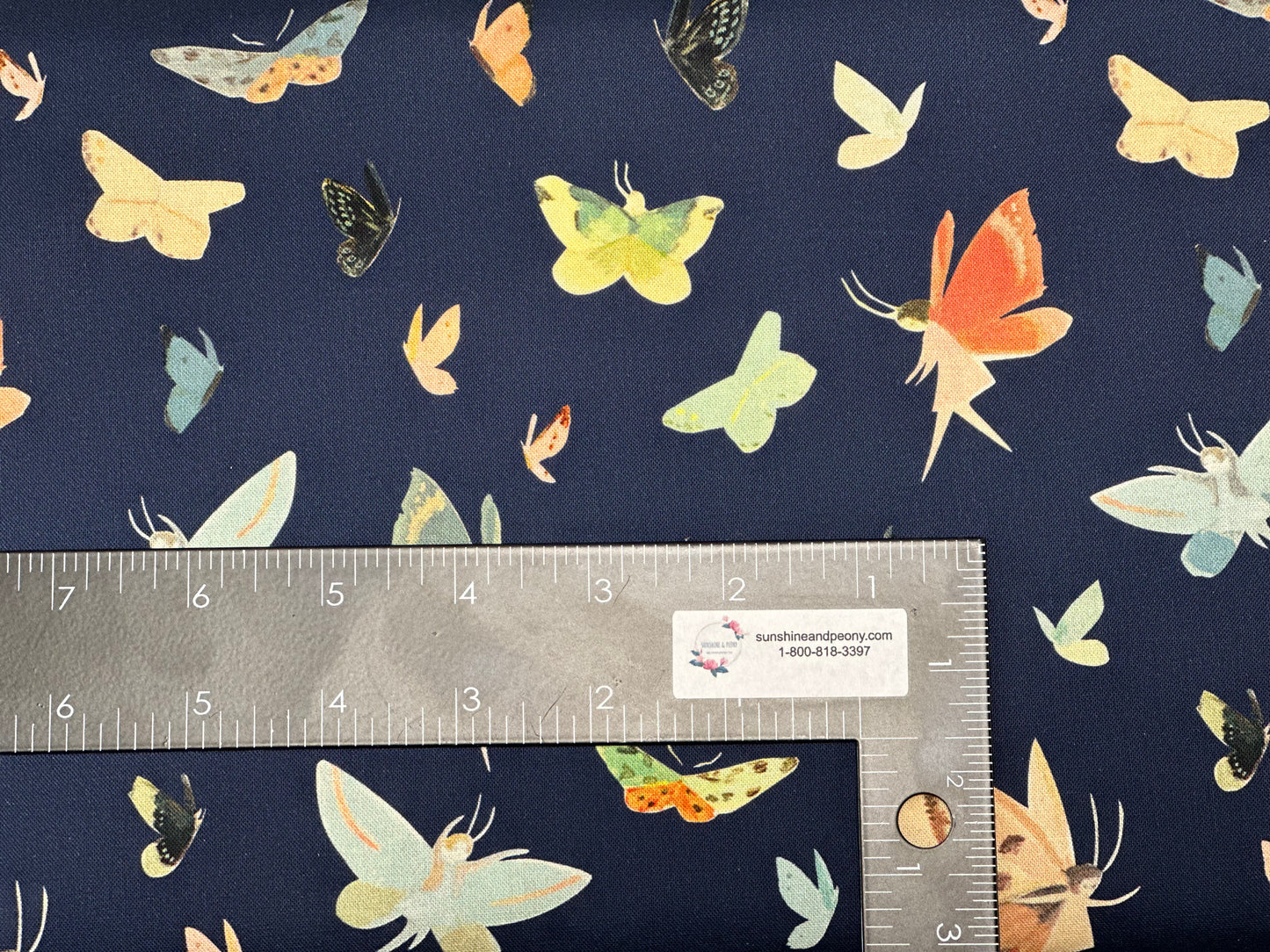 Riley Blake - Dream World - Butterflies and Fairies on Navy