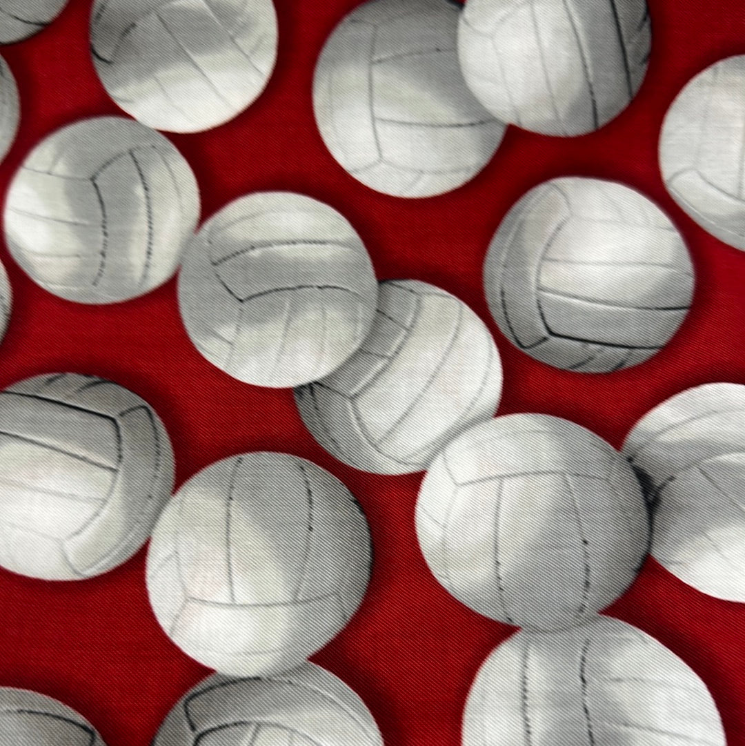 Robert Kaufman - Sports Life 4 - Volleyballs on Red (Digital)