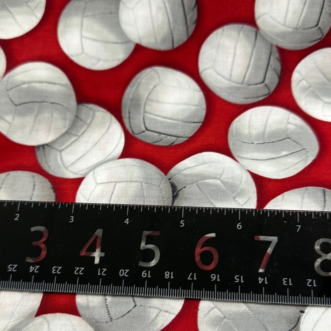 Robert Kaufman - Sports Life 4 - Volleyballs on Red (Digital)