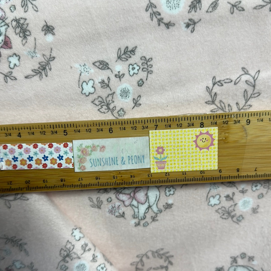 Flannel - Disney - Sentimental - Sweet Marie The Aristocats - Pink