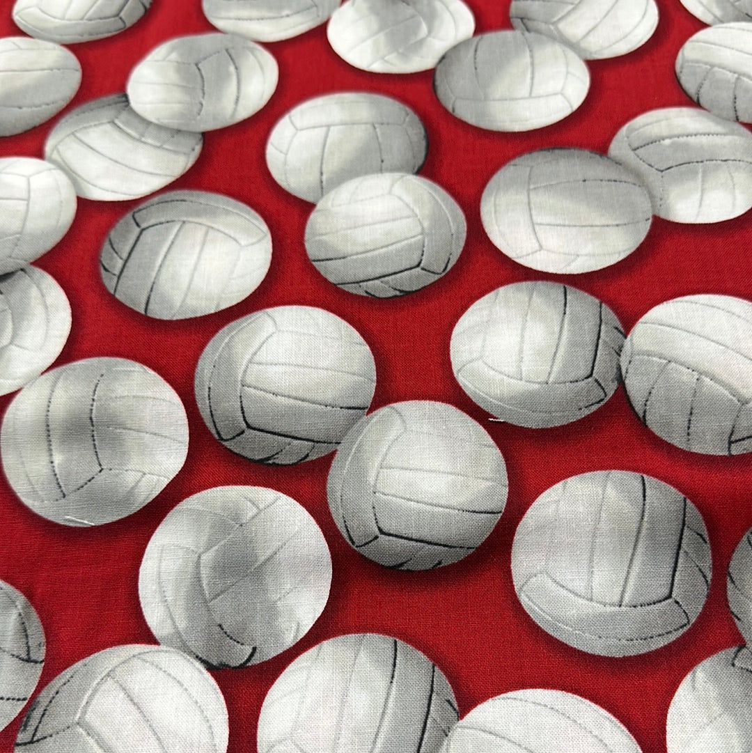 Robert Kaufman - Sports Life 4 - Volleyballs on Red (Digital)