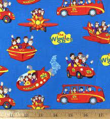 The Wiggles - Ready Steady Wiggle in Blue - Riley Blake