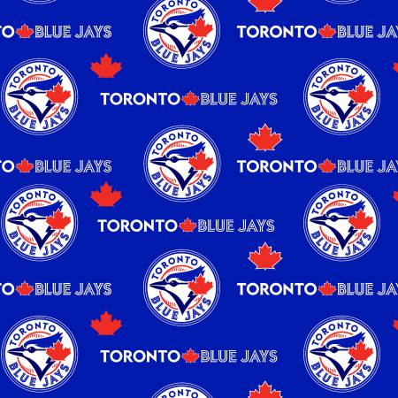 MLB Toronto Blue Jays Cotton - 100% Cotton - Half Metre