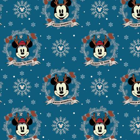 Disney - Festive Mickey Mouse Wreath - Navy – Sunshine and Peony