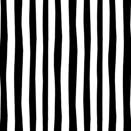 Dr. Seuss - Celebrate Seuss - Black and White Stripe - by Robert Kaufman