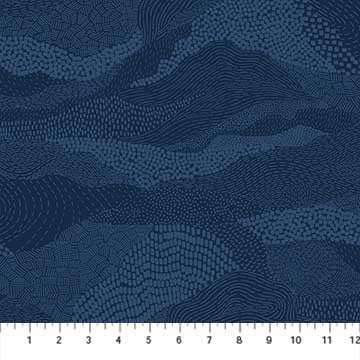108" Wide Back - FIGO - Elements - Navy