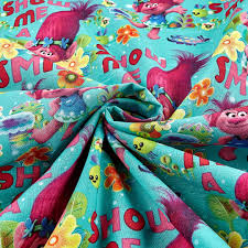 Dreamworks Trolls Cotton Poppy True Colors Are Beautiful -  Teal