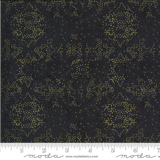 Dwell in Possibility - Night by Gingiber  Moda Metallic