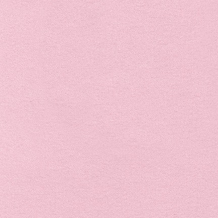 Premium Flannel - Baby Pink # 189 - Robert Kaufman - Baby Pink solid