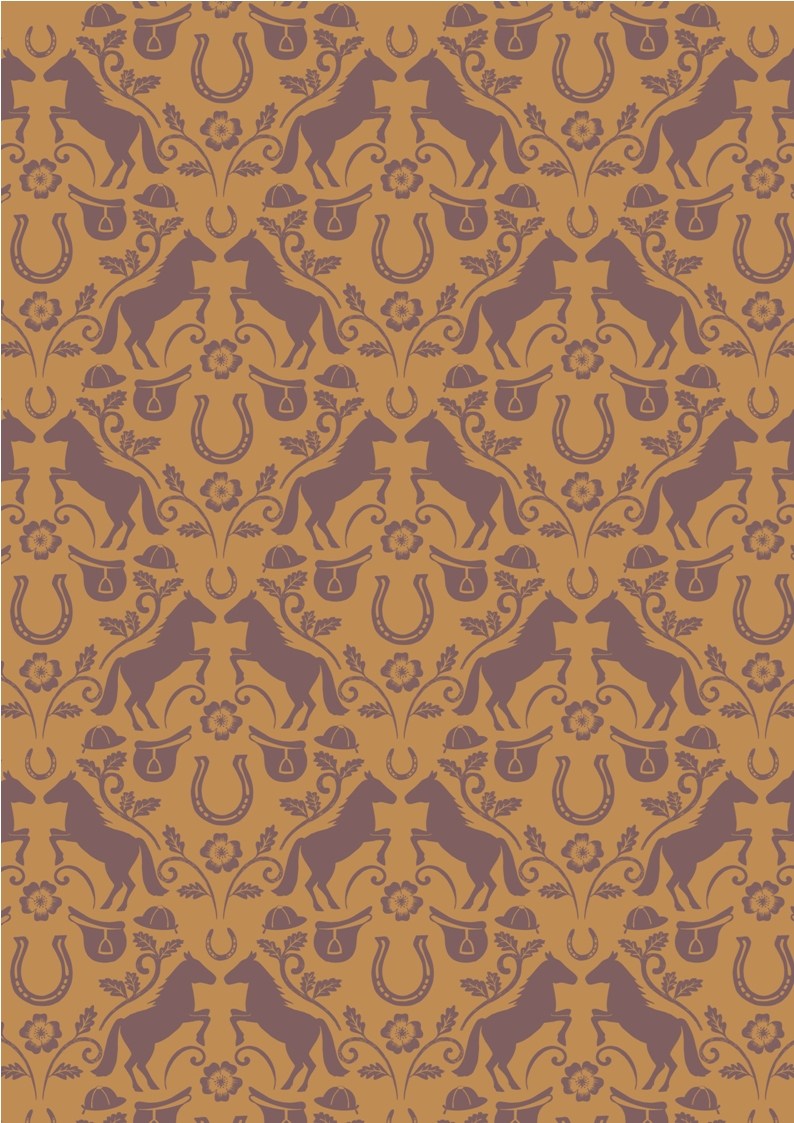 Farley Mount by Lewis & Irene - Farley Mount on Mustard Gold - Equestrian