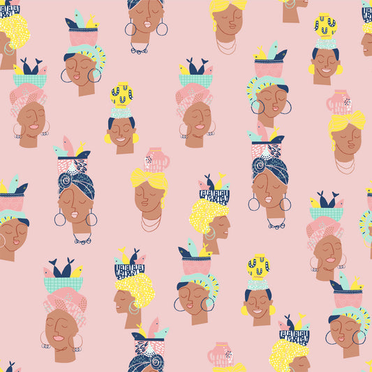 Knit - Katia Fabrics - Women Fishing- Pink