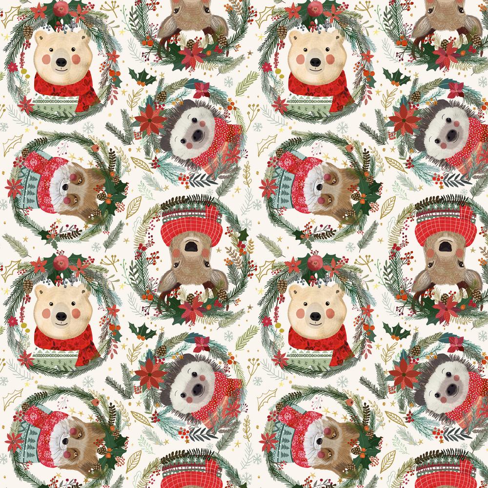 Christmas Squad - Mia Charro - Fuzzy Friends - Ivory