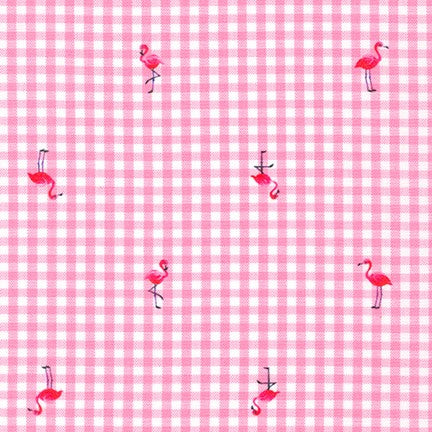 Last cut - Full Metre - Carolina Shore Prints - Candy Pink - by Robert Kaufman