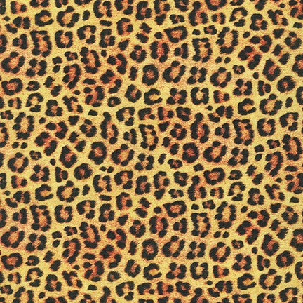 Animal Kingdom Mini's  by  Robert Kaufman - Leopard