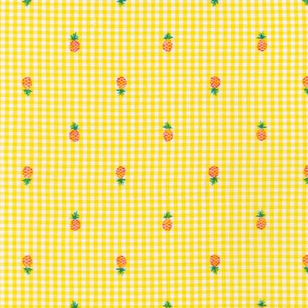 Carolina Shore Prints - Yellow Pineapples - by Robert Kaufman