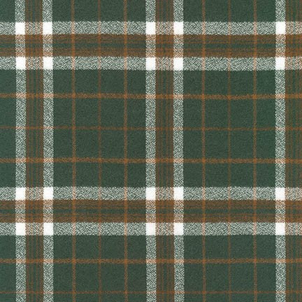 Flannel - Mammoth Flannel - Oregano - by Robert Kaufman