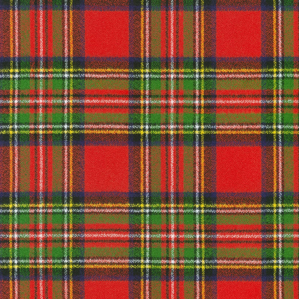 Flannel - Mammoth Flannel - Red - by Robert Kaufman
