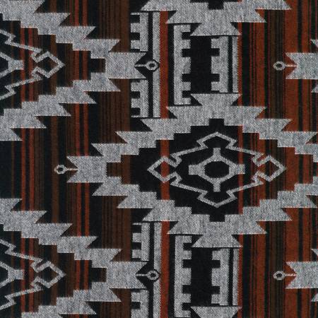 Flannel - Robert Kaufman Taos Flannel 2 - Brown