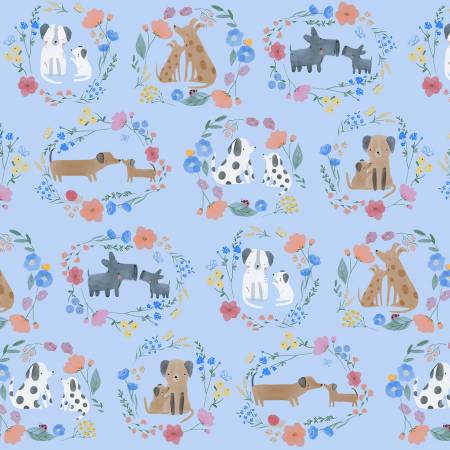Dear Stella - Paws & Reflect - Kiss my Mutt - Azure