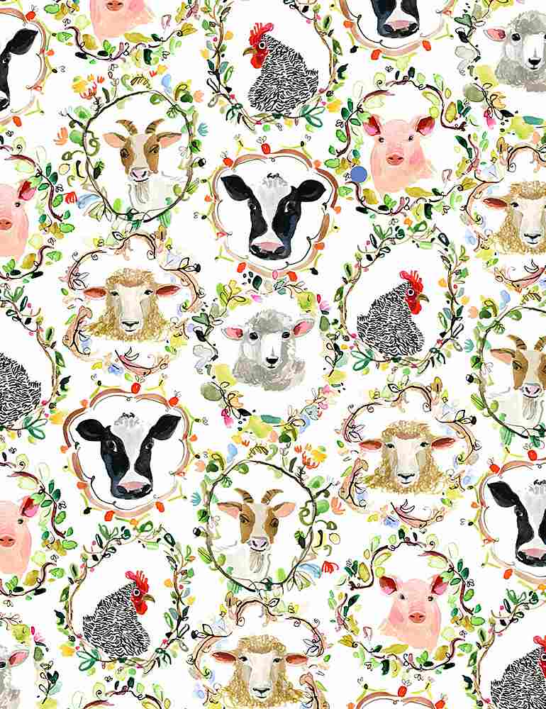 Dear Stella - Hay There - Animal Gallery - White