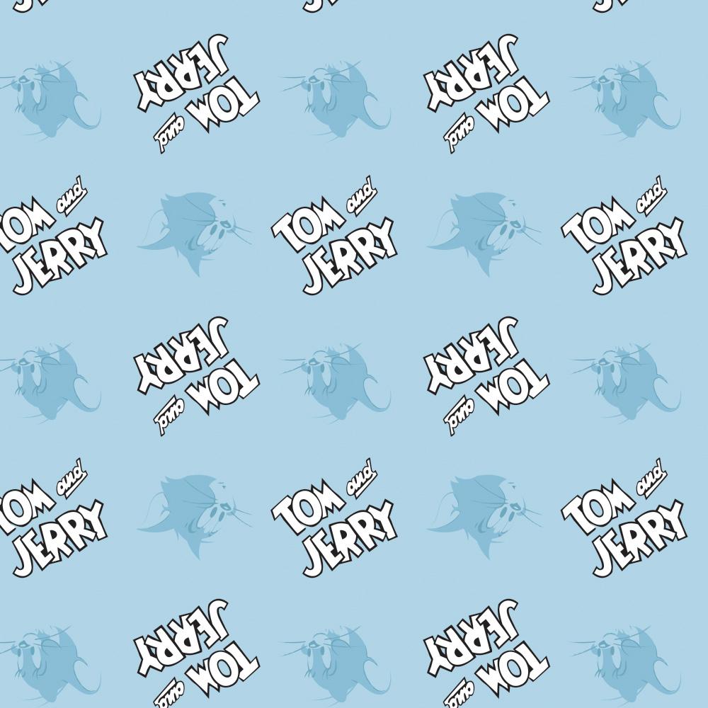 Tom & Jerry - Cute & Cranky Collection - Tom & Jerry Logo Editorial - Blue