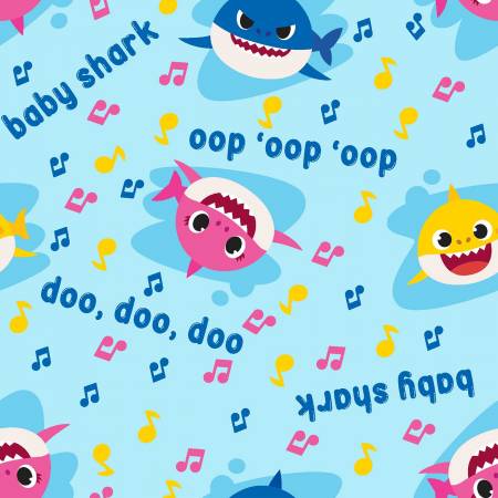 Springs Creative - Baby Shark Music - Blue - Nickelodeon collection
