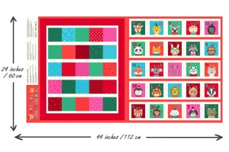 Panel - Dashwood Studio   - Advent Calendar Panels - Merry Menagerie