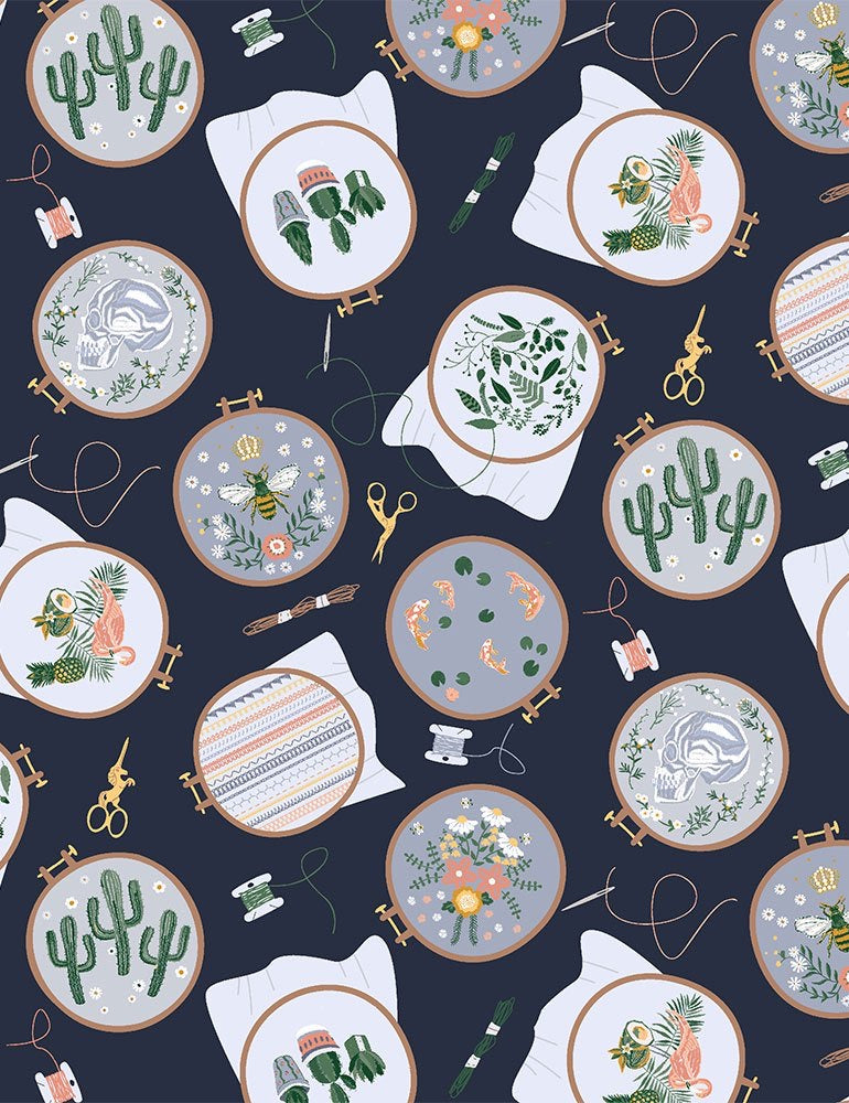 Dear Stella - Sew on & Sew Forth - Cerceaux de broderie