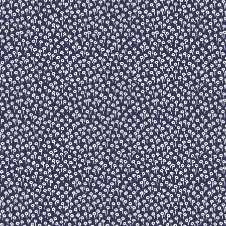 Rifle Paper Co.  - Rifle Paper Company Basics  for Cotton + Steel - Navy