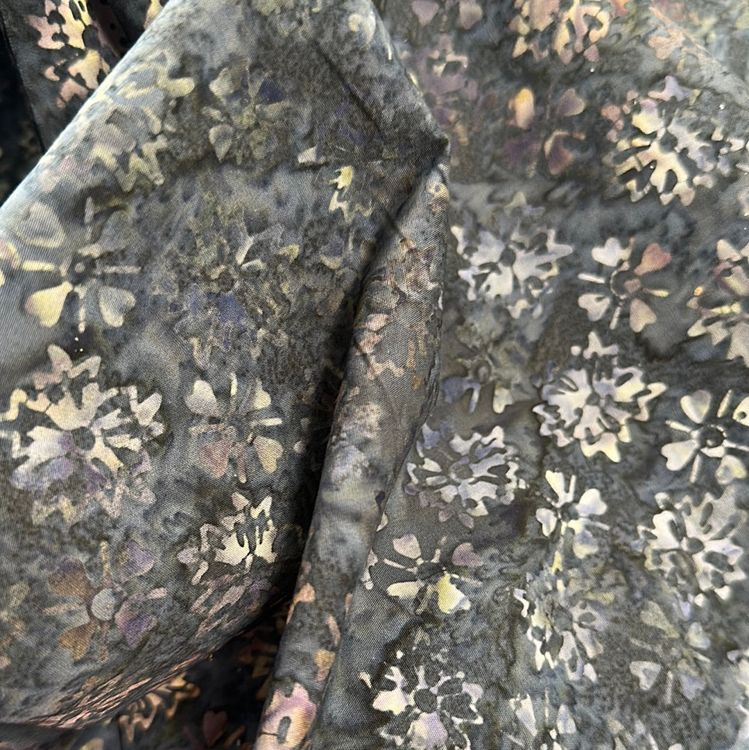 Robert Kaufman Artisan Batiks - Earth - Florals and fall Leaves